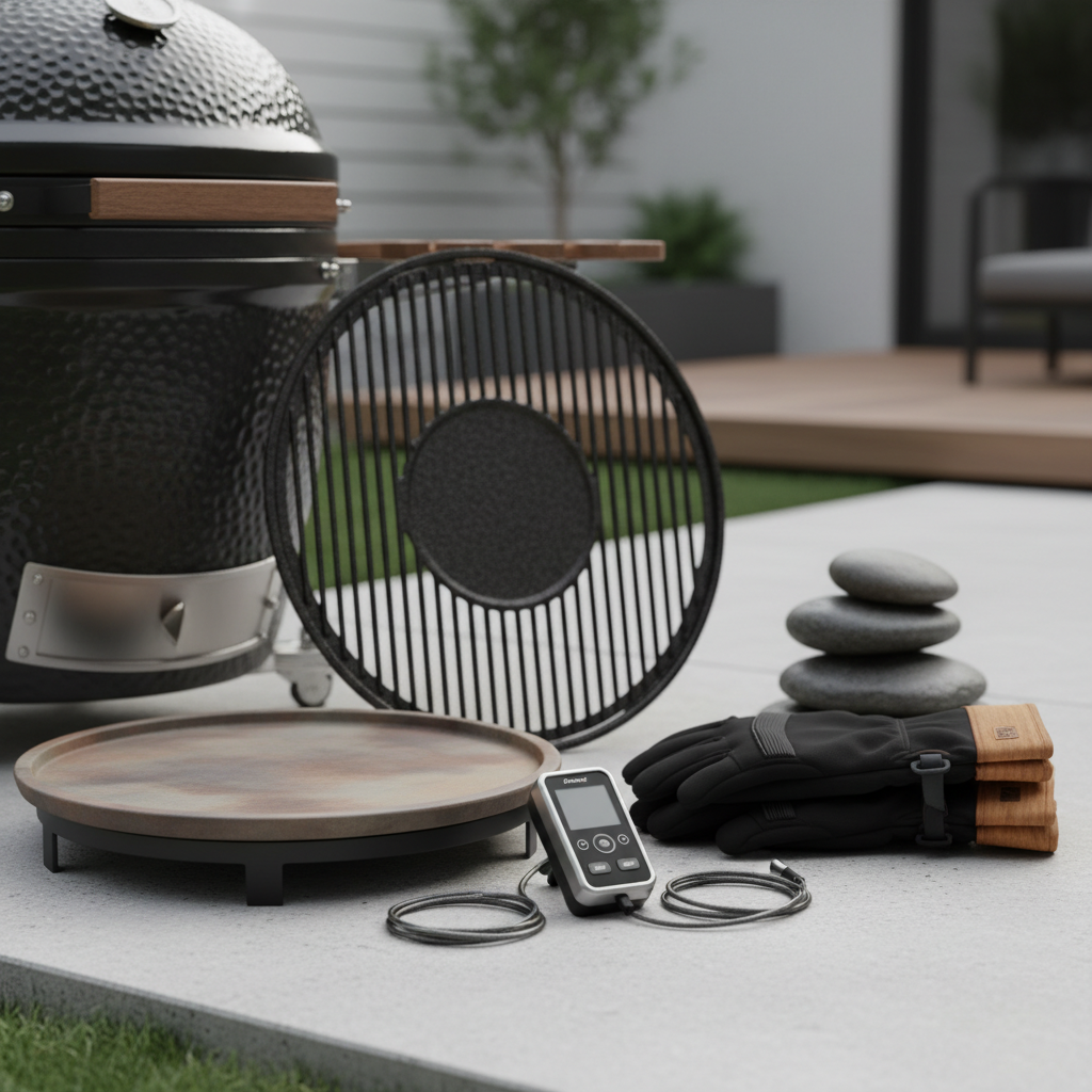 Les 10 accessoires indispensables pour votre barbecue kamado
