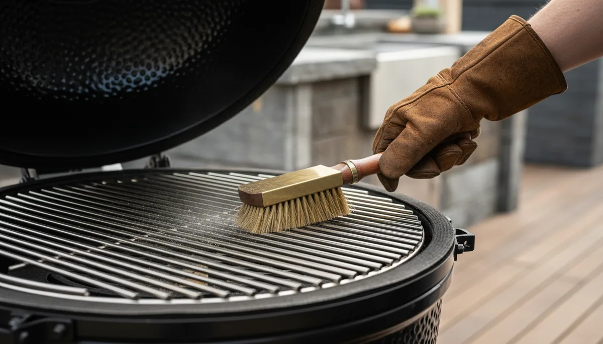 Comment nettoyer un kamado : entretien céramique, grilles et joints