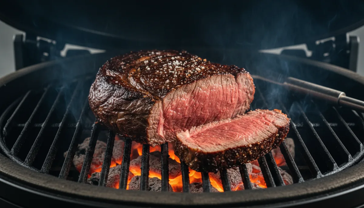 Côte de boeuf au kamado : temps de cuisson et reverse sear