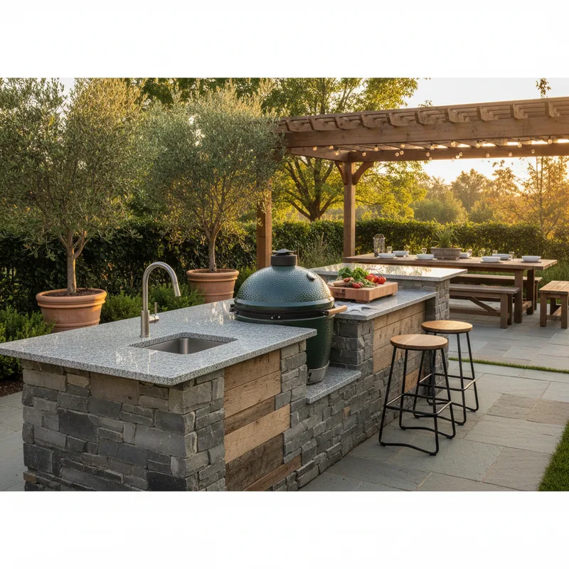 Cuisine d'été extérieure : guide des indispensables