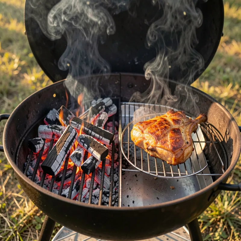 Cuisson directe et indirecte : choisir la bonne zone
