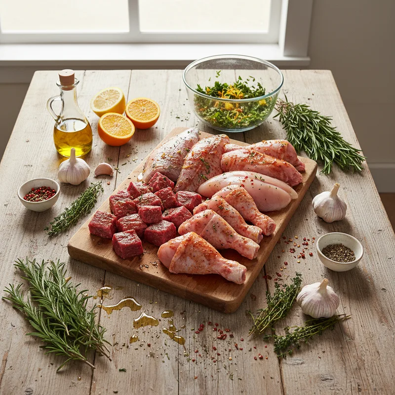 Les marinades naturelles : saveur et bienfaits nutritionnels